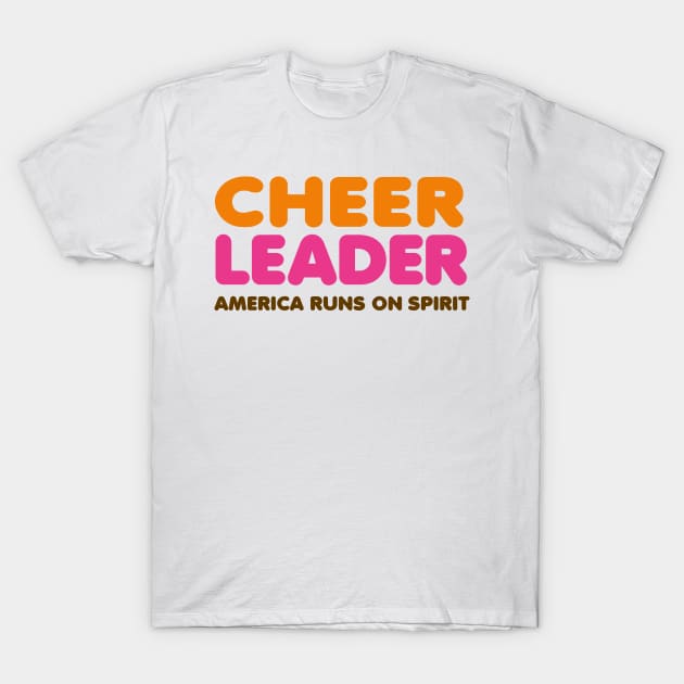 America Runs on Spirit T-Shirt T-Shirt by mtflyfisher